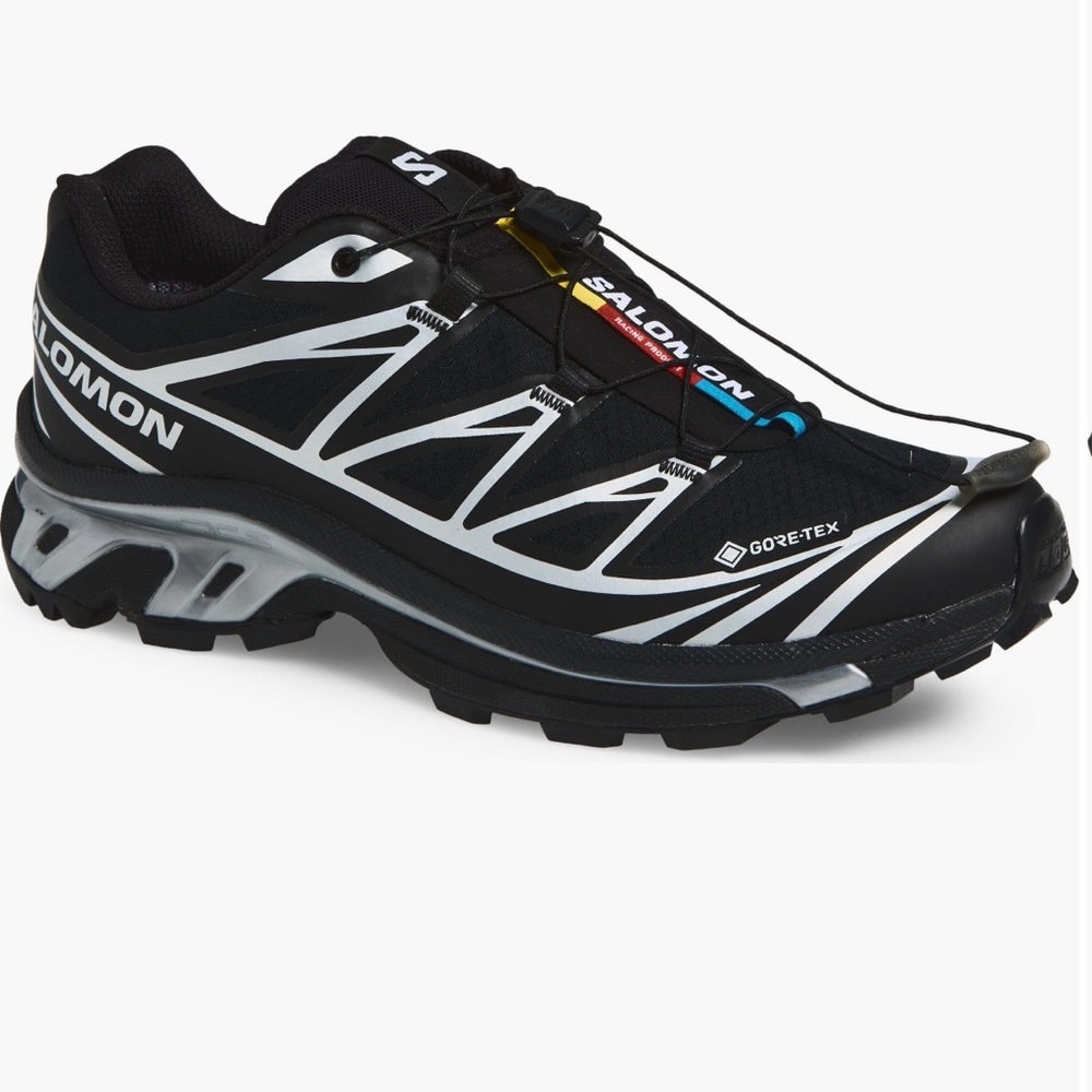 Salomon XT-6 GTX Black/FTW Silver NIB Women’s 7.5/ Men’s 6.5